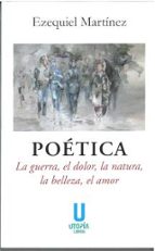 POETICA, de EZEQUIEL MARTINEZ | portada del libro