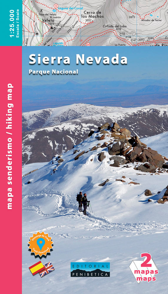 sierra nevada Parque Nacional 1:25.000, de sierra, Antonio | portada del libro