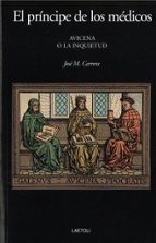 EL PRINCIPE DE LOS MEDICOS, de José M. Carrera Macià | portada del libro