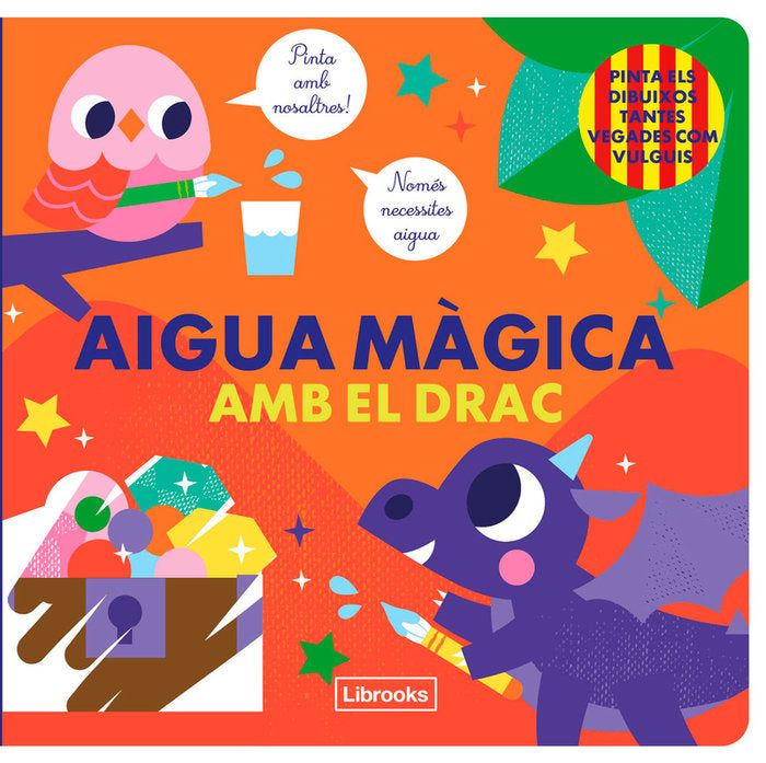 AIGUA MAGICA AMB EL DRAC, de FARIA, KIM | portada del libro
