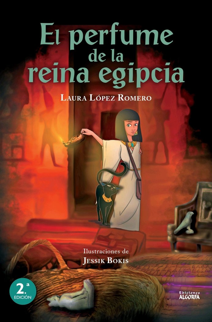 El perfume de la reina egipcia, de , López Romero, Laura | portada del libro