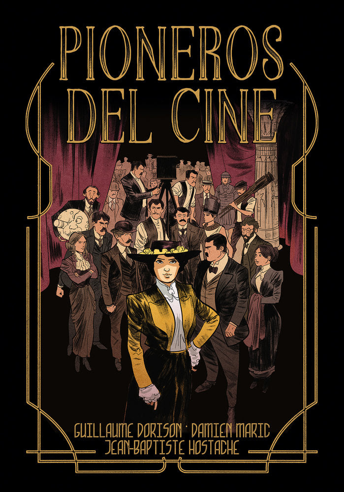 PIONEROS DEL CINE, de DORISON,GUILLAUME | portada del libro