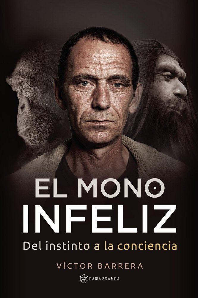 EL MONO INFELIZ, de VICTOR BARRERA | portada del libro