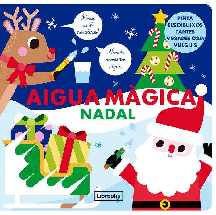 AIGUA MAGICA NADAL - CAT, de | portada del libro