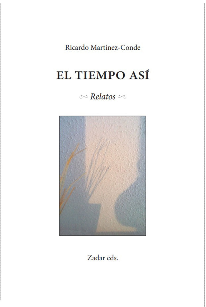 El tiempo así, de MARTINEZ-CONDE | portada del libro