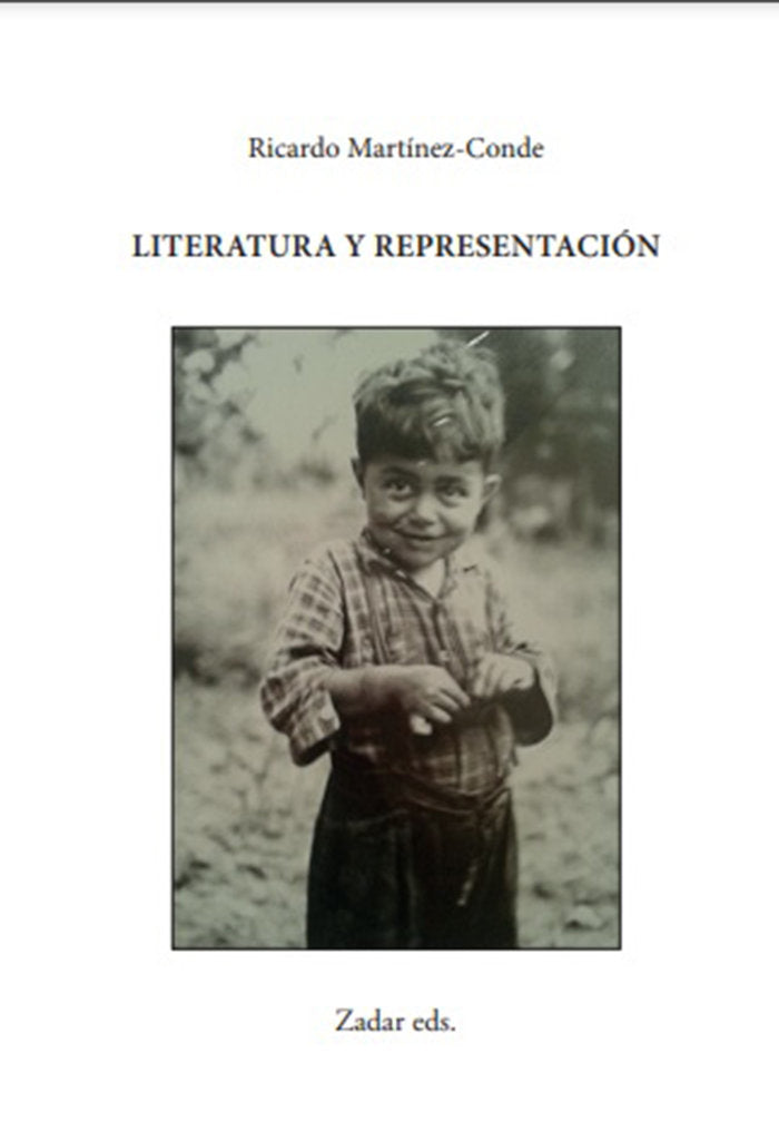 Literatura y representación, de MARTINEZ-CONDE | portada del libro