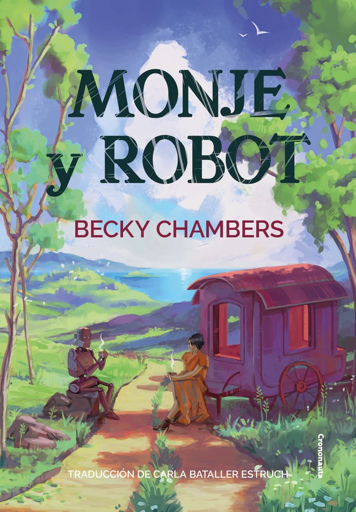Monje y robot, de CHAMBERS, BECKY | portada del libro