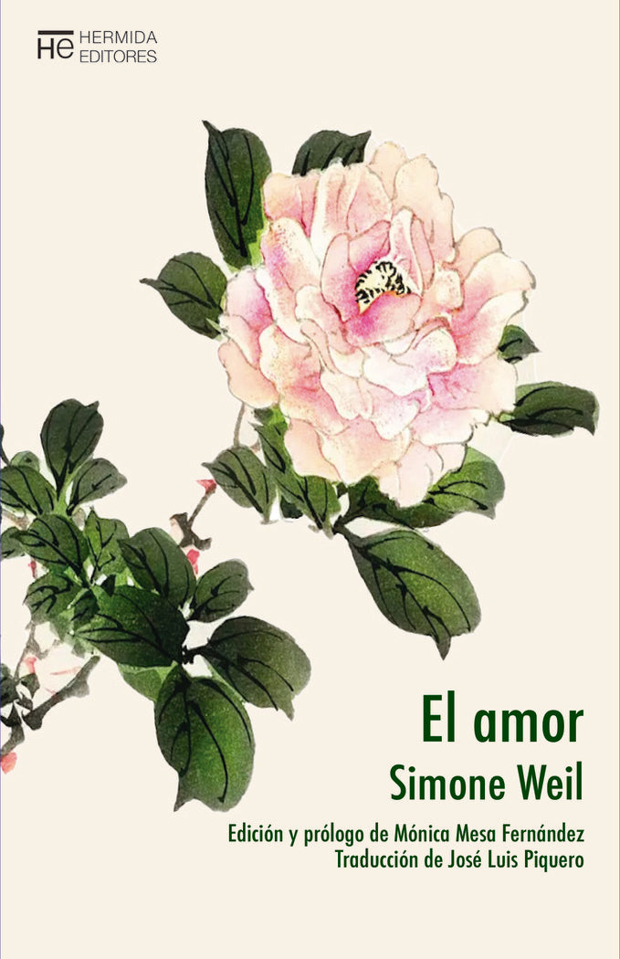 EL AMOR, de WEIL, SIMONE | portada del libro