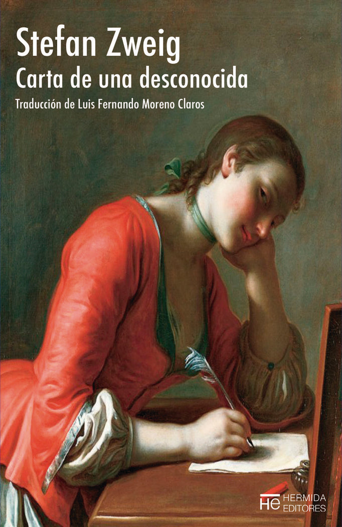 CARTA DE UNA DESCONOCIDA, de ZWEIG, STEFAN | portada del libro