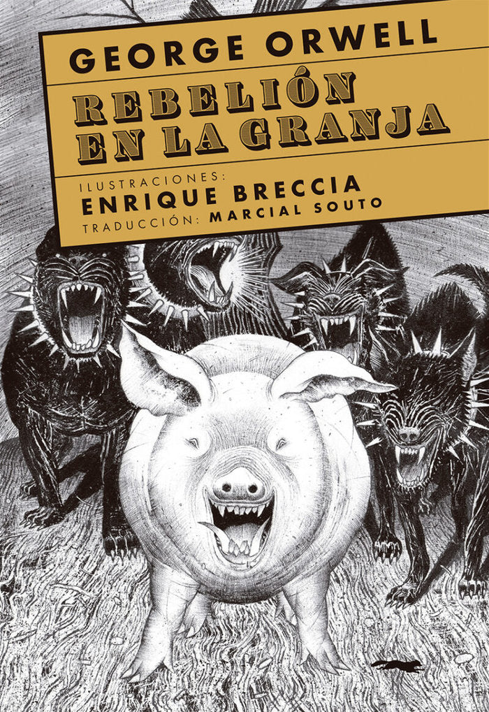 REBELION EN LA GRANJA, de GEORGE ORWELL | portada del libro