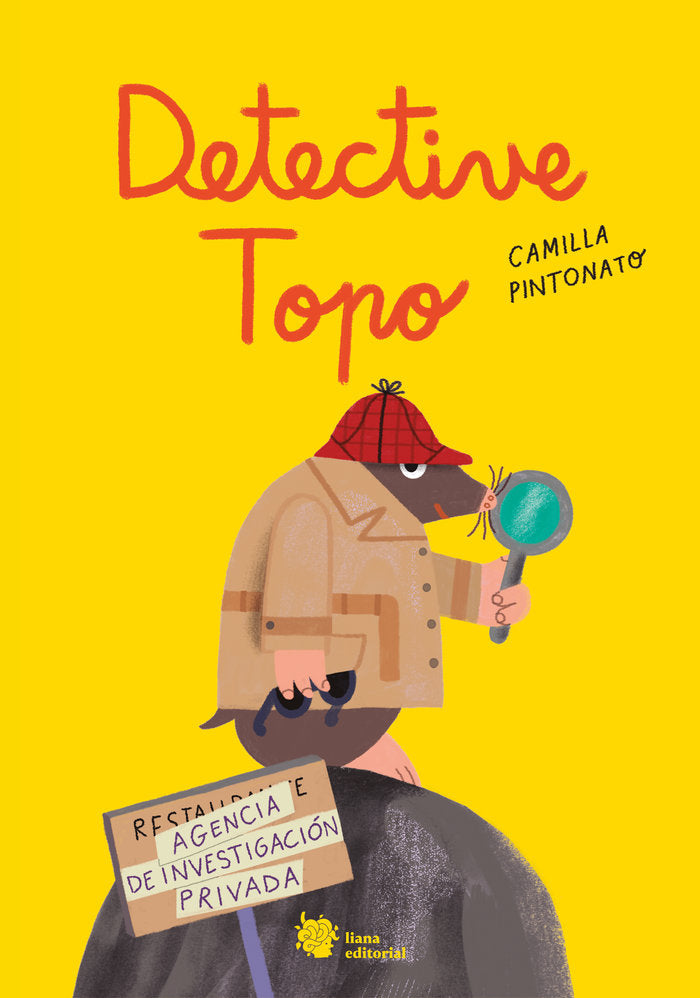 DETECTIVE TOPO, de PINTONATO, CAMILLA | portada del libro