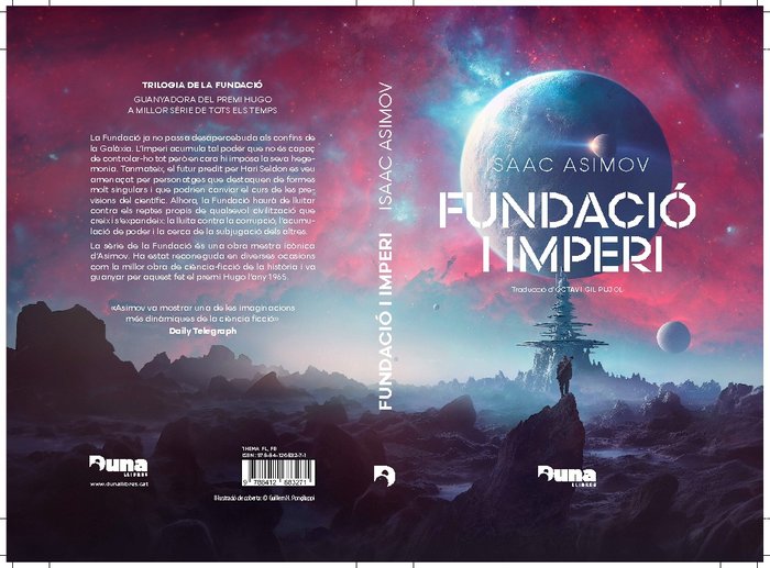 FUNDACIO I IMPERI, de ASIMOV, ISAAC | portada del libro