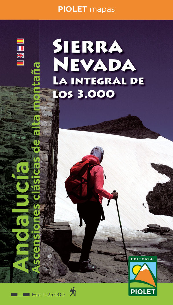 Sierra Nevada. La integral de los 3.000, de Piolet | portada del libro