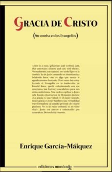 GRACIA DE CRISTO, de GARCIA MAIQUEZ | portada del libro