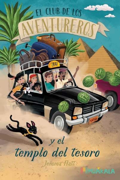 El club de los aventureros y el templo del tesoro, de HATT, JEMMA | portada del libro
