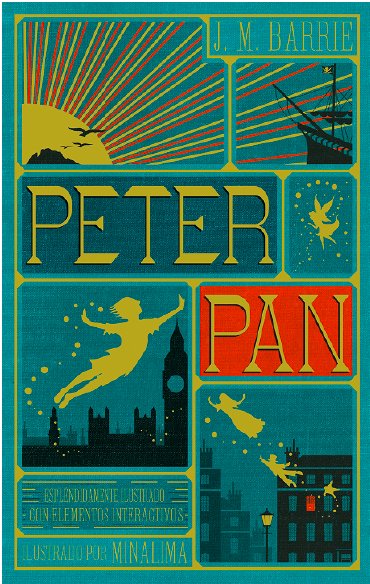 PETER PAN, de J M BARRIE | portada del libro