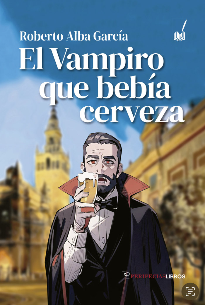 EL VAMPIRO QUE BEBIA CERVEZA, de ALBA GARCIA, ROBERTO | portada del libro