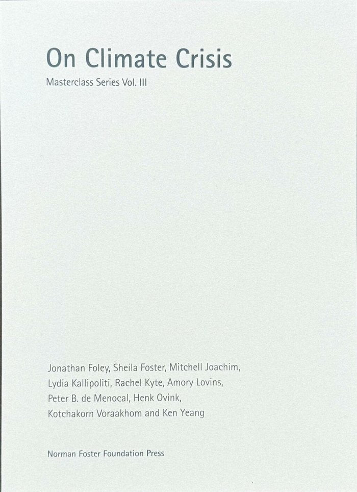 ON CLIMATE CRISIS, de AUTORES, VARIOS | portada del libro