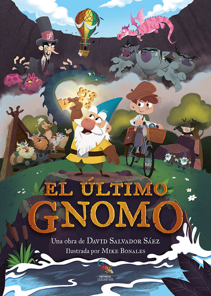 EL ULTIMO GNOMO, de DAVID SALVADOR SAEZ | portada del libro