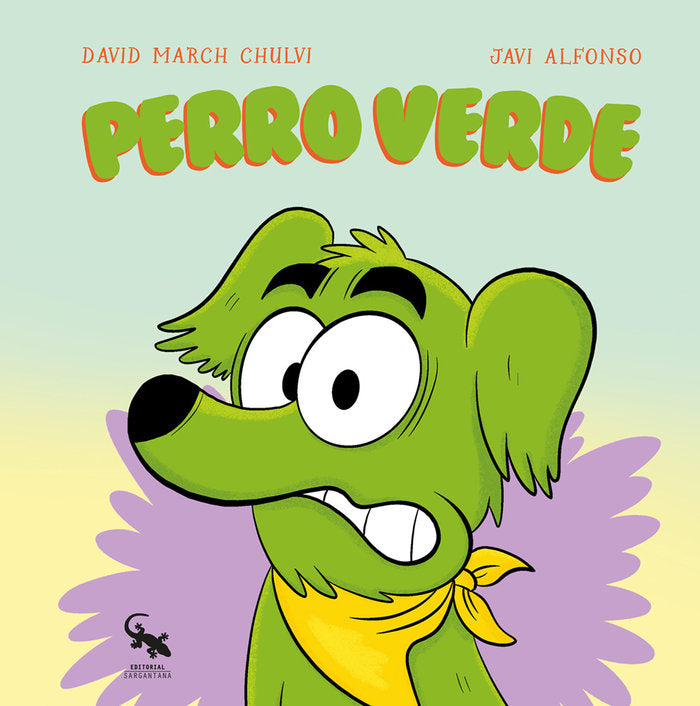 Perro verde | portada del libro