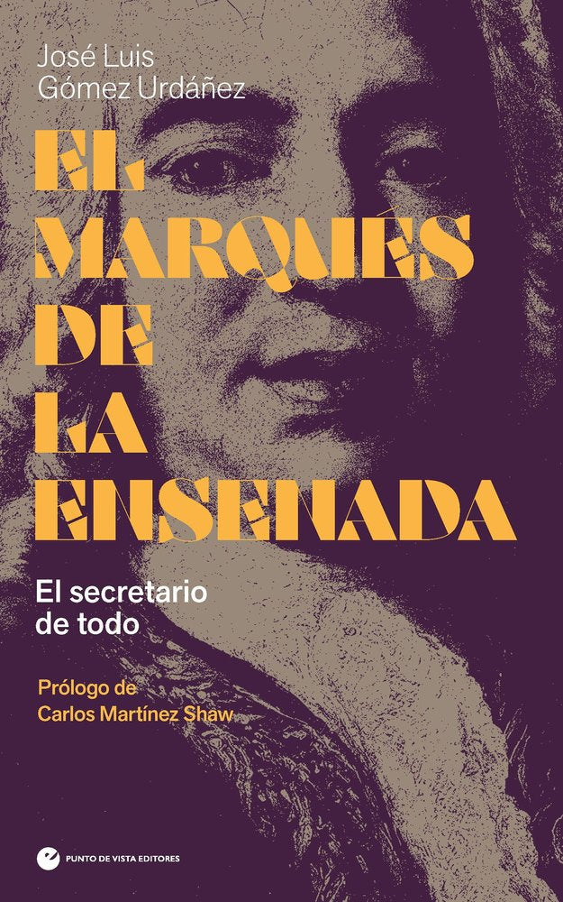 EL MARQUES DE LA ENSENADA, de GOMEZ URDAÑEZ, JOSE LUIS | portada del libro