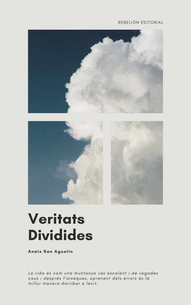 Veritats Dividides, de San Agustín, Anais | portada del libro