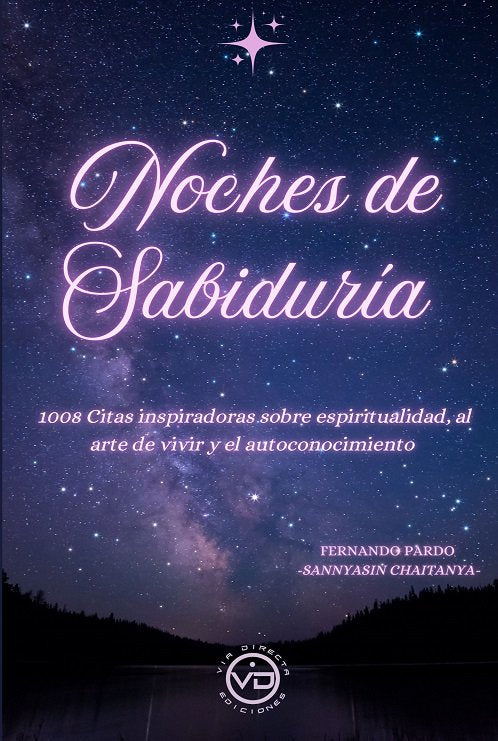 Noches de sabiduria, de Fernando Pardo | portada del libro