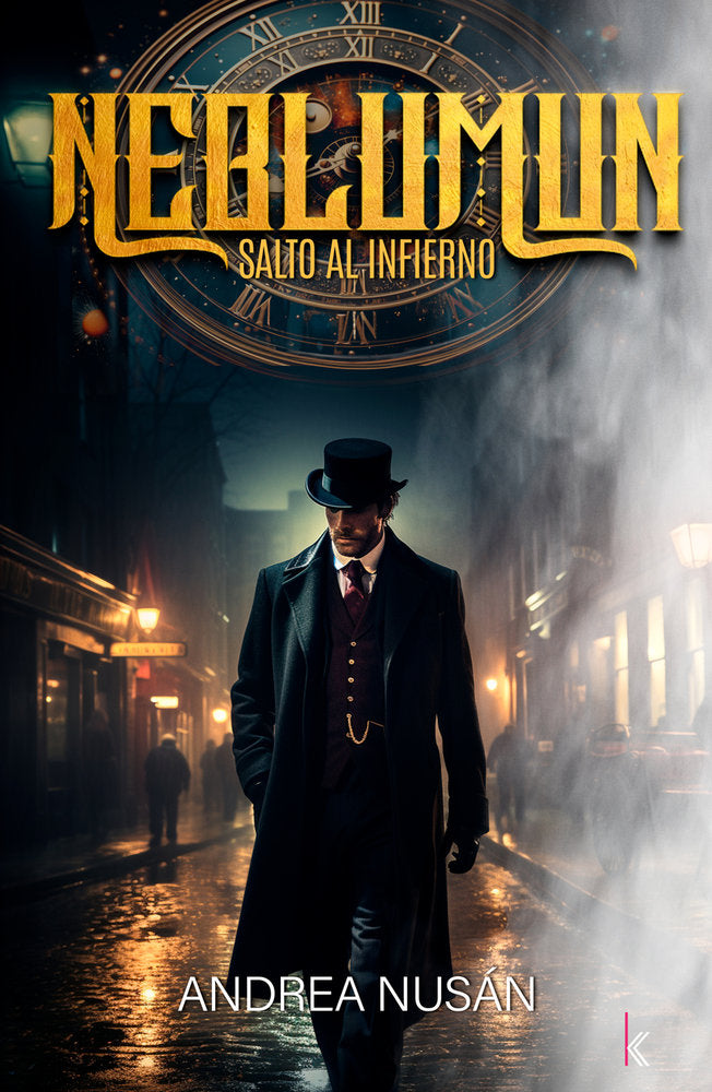 NEBLUMUN - SALTO AL INFIERNO, de NUSAN | portada del libro
