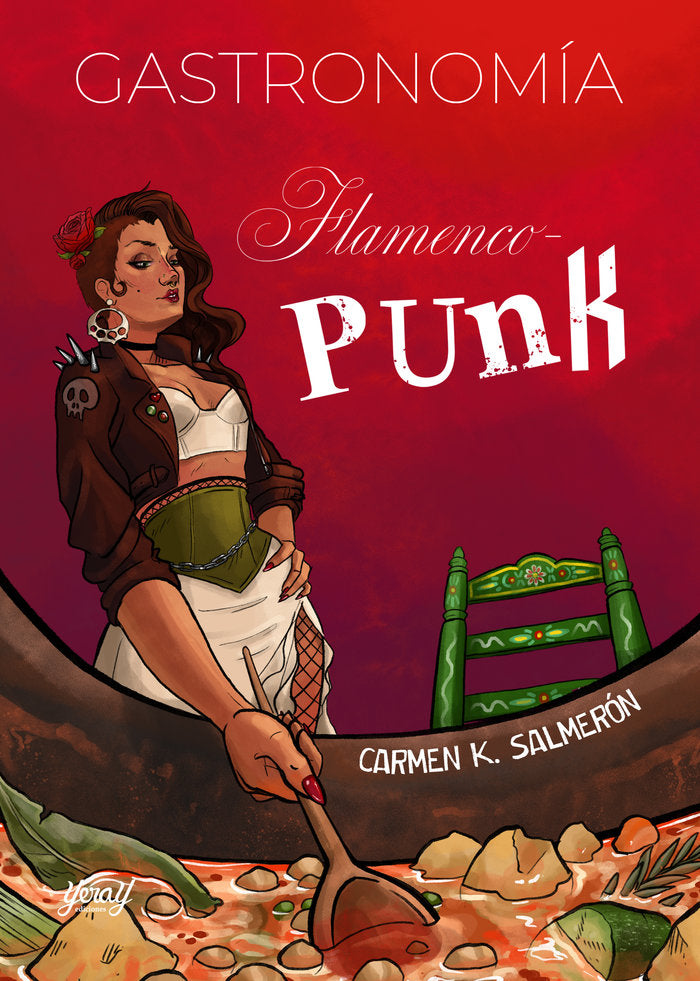 GASTRONOMÍA FLAMENCO-PUNK, de K. SALMERÓN, CARMEN | portada del libro