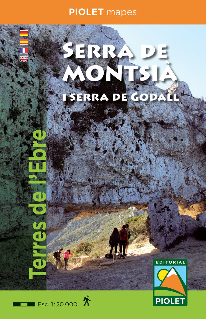Serra de Montsià i serra de Godall, de Piolet, Editorial | portada del libro