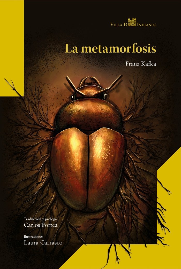 LA METAMORFOSIS, de KAFKA | portada del libro