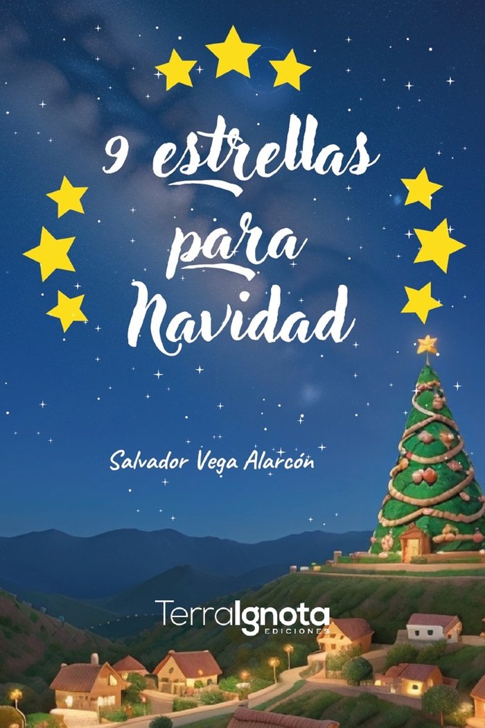 9 estrellas para Navidad, de Vega Alarcón, Salvador | portada del libro