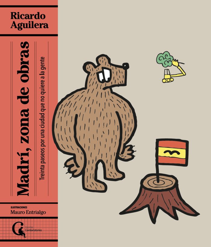 Madrí, zona de obras, de Aguilera, Ricardo | portada del libro