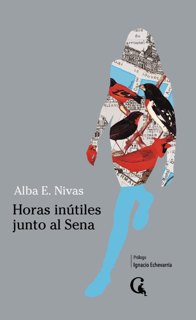 Horas inútiles junto al Sena, de E. Nivas, Alba | portada del libro