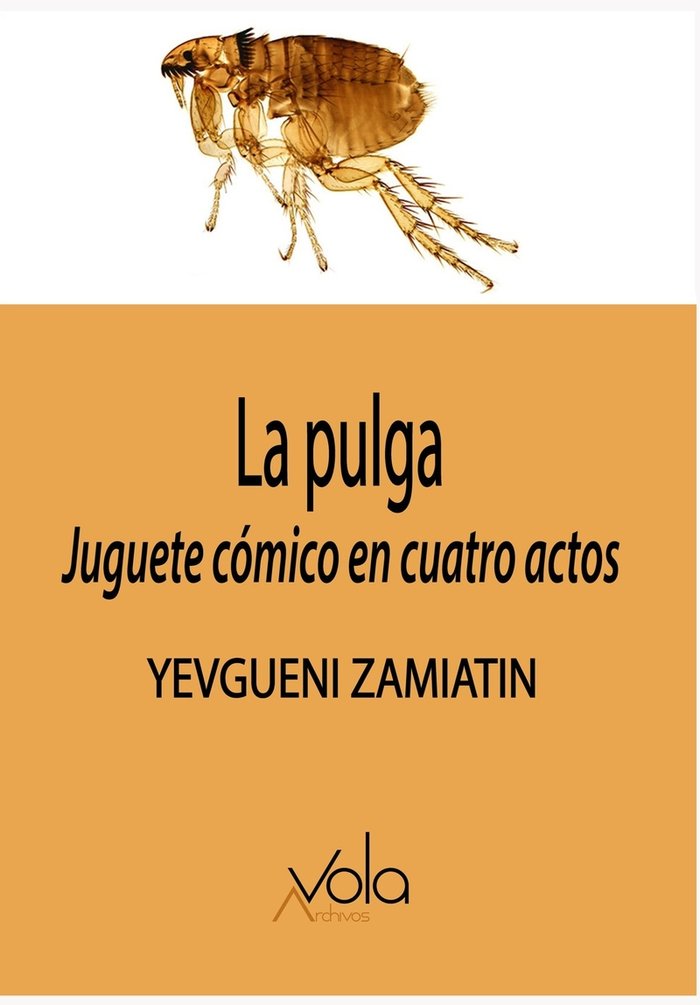 LA PULGA, de ZAMIATIN, YEVGUENI | portada del libro