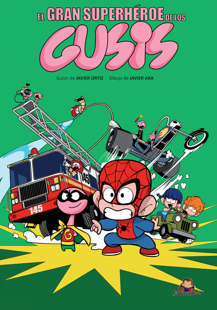 El gran superhéroe de los gusis, de Ara, Javier | portada del libro
