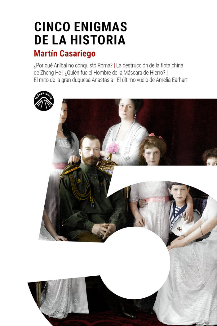 Cinco enigmas de la historia, de CASARIEGO CORDOBA, MARTIN | portada del libro