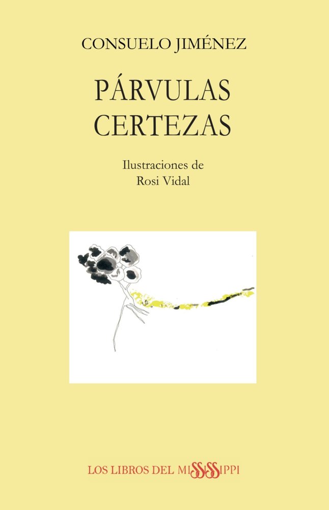 PARVULAS CERTEZAS, de Jiménez, Consuelo | portada del libro