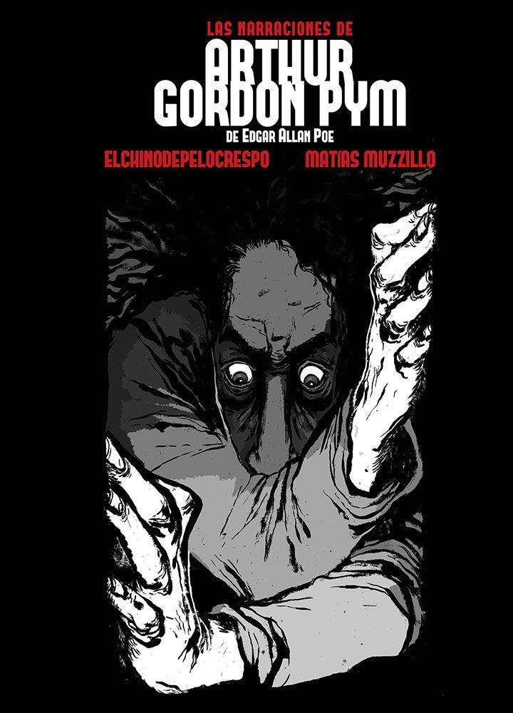 LAS NARRACIONES DE ARTHUR GORDON PYM DE EDGAR ALLAN POE, de ELCHINODEPELOCRESPO | portada del libro