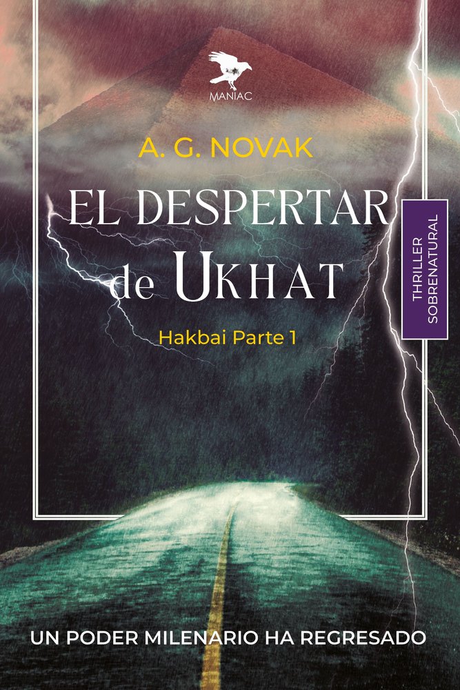 EL DESPERTAR DE UKHAT, de A. G. NOVAK | portada del libro