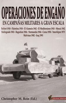 OPERACIONES DE ENGAÑO EN CAMPAÑAS MILITARES A GRAN ESCALA, de CHRISTOPHER, M. REIN | portada del libro