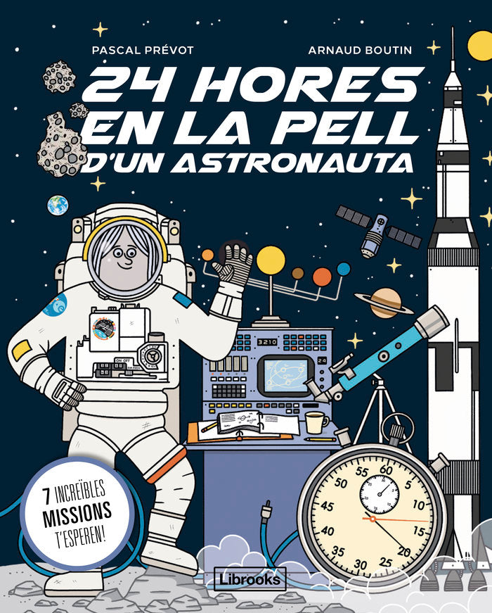 24 HORES EN LA PELL DUN ASTRONAUTA, de BOUTIN,ARNAUD | portada del libro