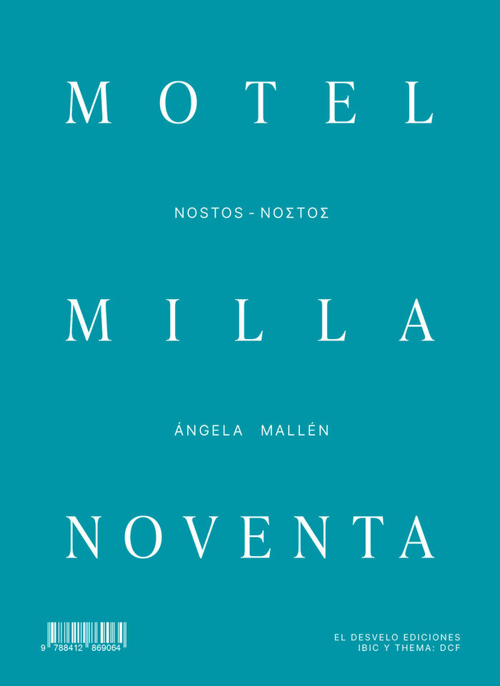 MOTEL MILLA NOVENTA, de MALLEN, ANGELA | portada del libro