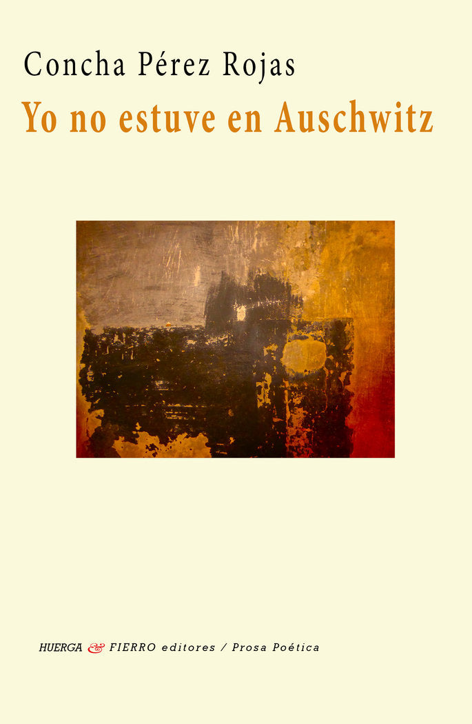 YO NO ESTUVE EN AUSCHWITZ, de CONCHA PEREZ ROJAS | portada del libro