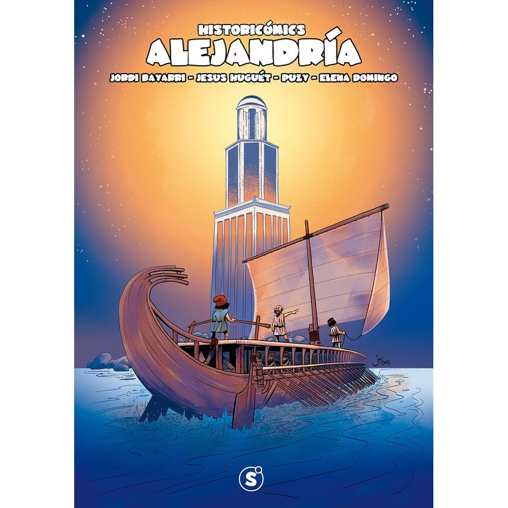 HISTORICOMICS ALEJANDRIA | portada del libro