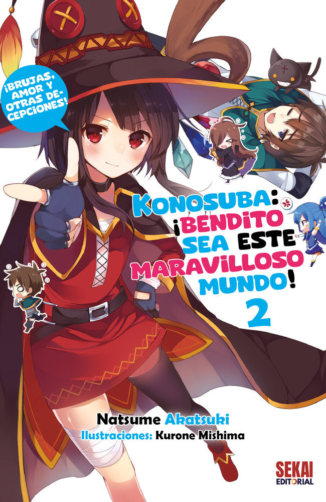 KONOSUBA BENDITO SEA ESTE MARAVILLOSO MUNDO 2, de Akatsuki, Natsume | portada del libro
