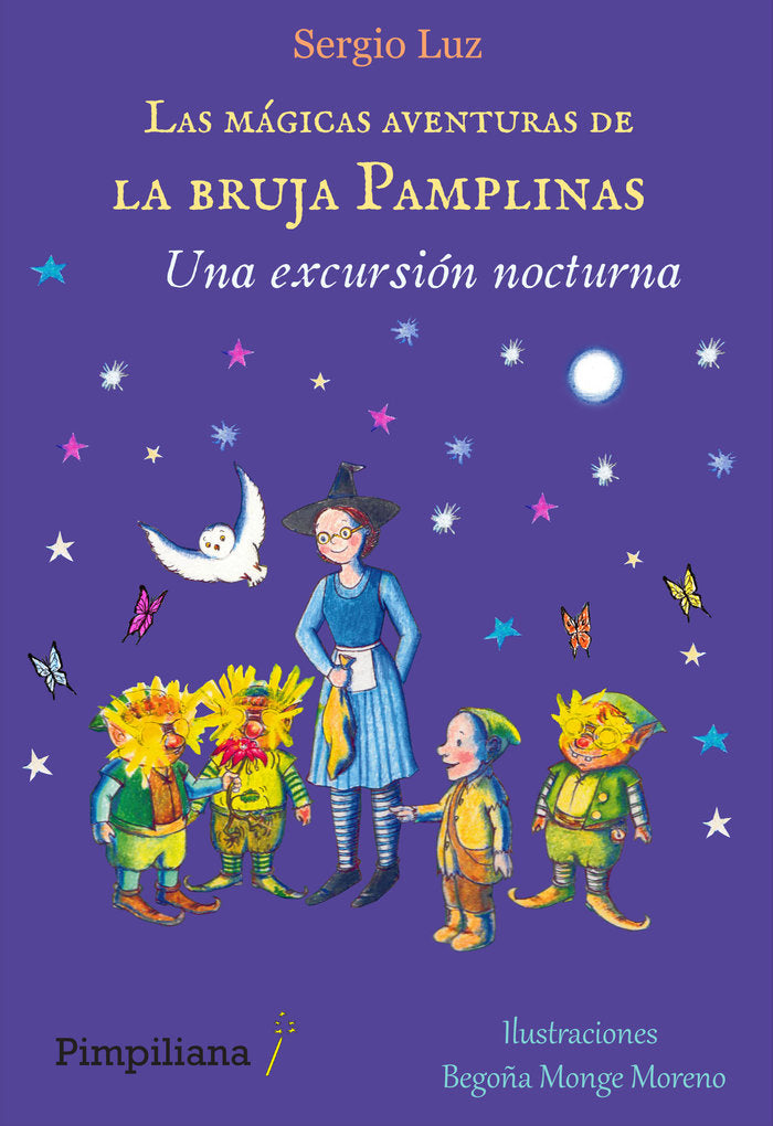 Las mágicas aventuras de la bruja Pamplinas Una excursión no, de Luz, Sergio | portada del libro