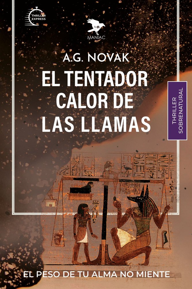 EL TENTADOR CALOR DE LAS LLAMAS, de G. NOVAK, A. | portada del libro