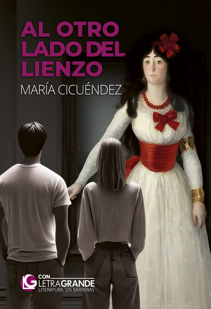 Al otro lado del lienzo (Edición Letra Grande), de Cicuéndez, María | portada del libro