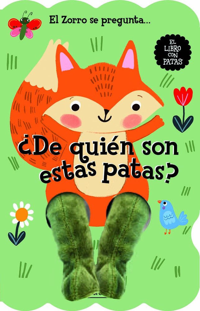 EL ZORRO SE PREGUNTA... ¿DE QUIEN SON ESTAS PATAS?, de IMAGEBOOKS, STUDIO | portada del libro
